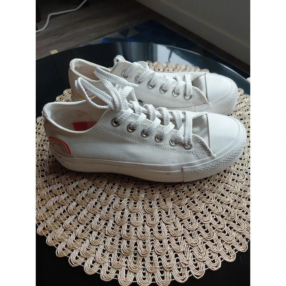 Converse Chuck Taylor All Star Lift Platform Summer Women's Sz 7 RARE